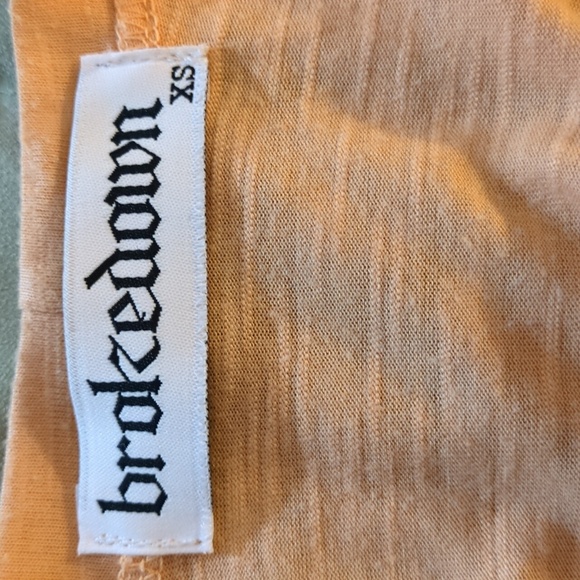 Brokedown Summer Cactus Print Women T Shirt XS Casual Halter Harajuku Tops Tees - Picture 5 of 6